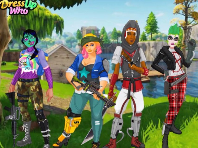 FORTNITE DRESS UP ROYALE online hra  POMU