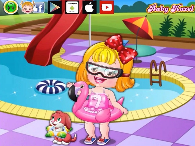 BABY HAZEL SWIMMER DRESSUP online hra | Hry POMU